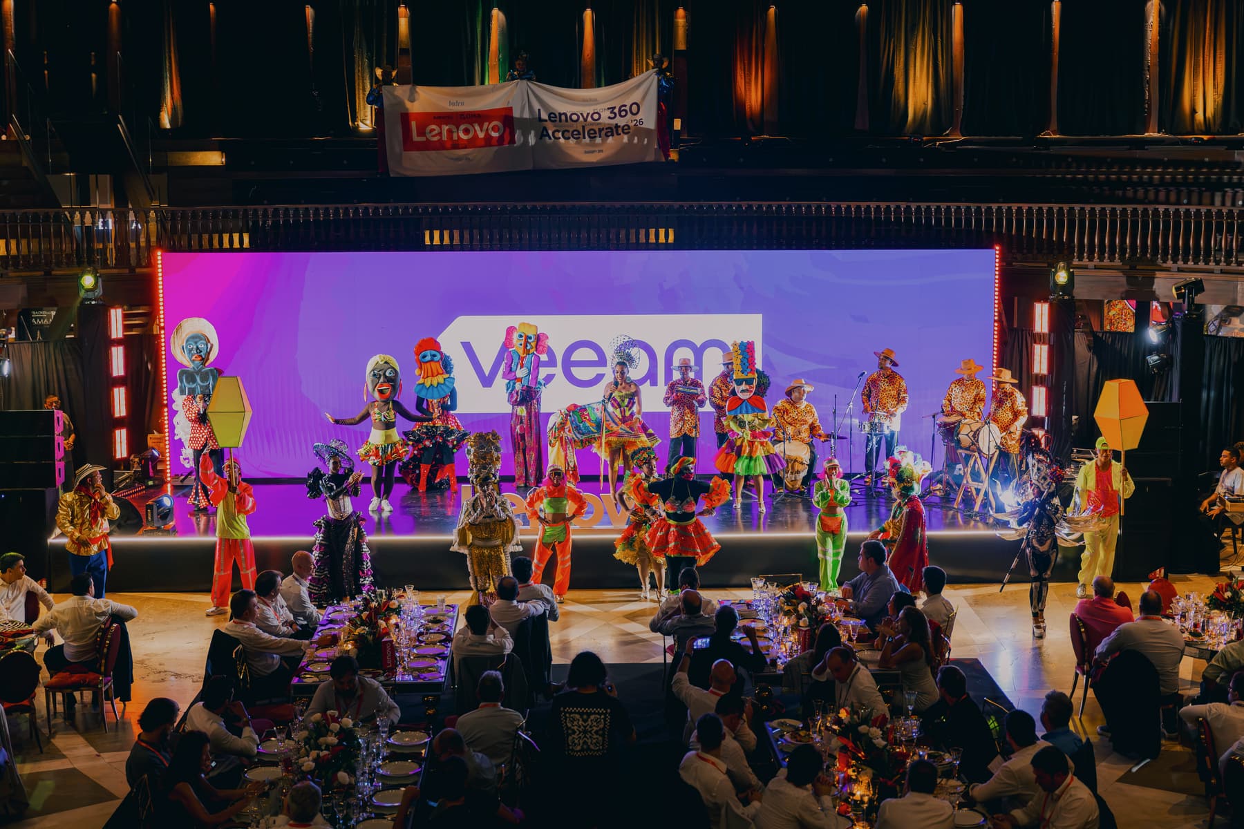 Lenovo in Cartagena, Colombia, produced by Muisca Travel & Events
